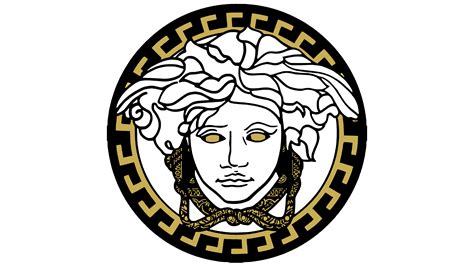 logotipo de versace significado|Versace logo drawing.